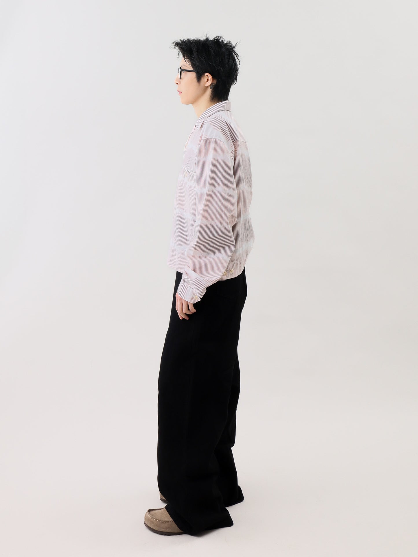 UMI Shirt - Brown Stripe - Unisex