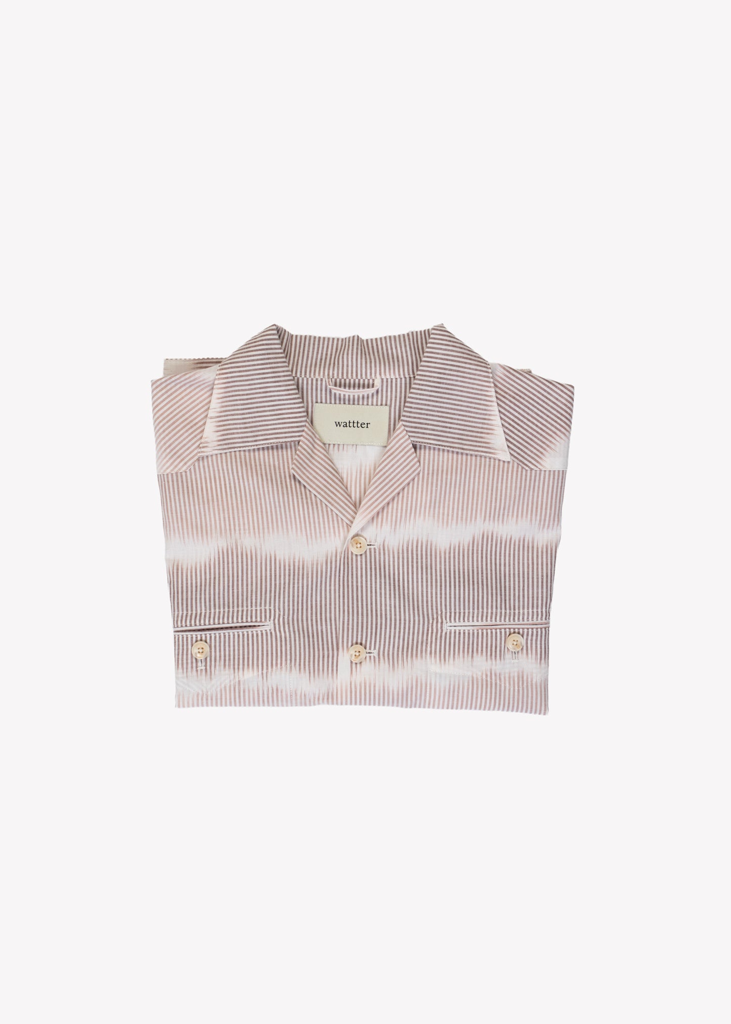 UMI Shirt - Brown Stripe - Unisex